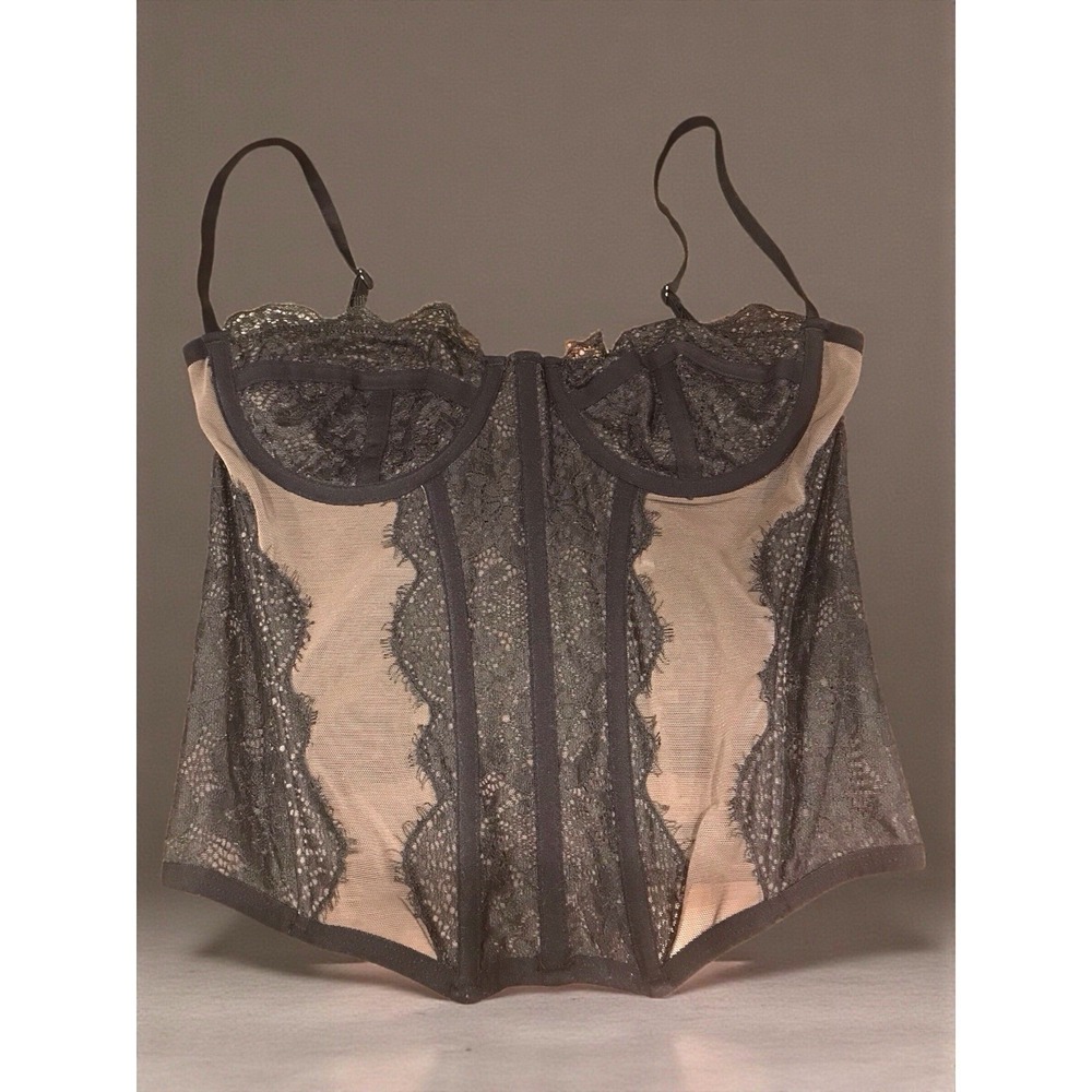 Urban Outfitters Out From Under Modern Love Lace Goth Corset Women Medium NWOT